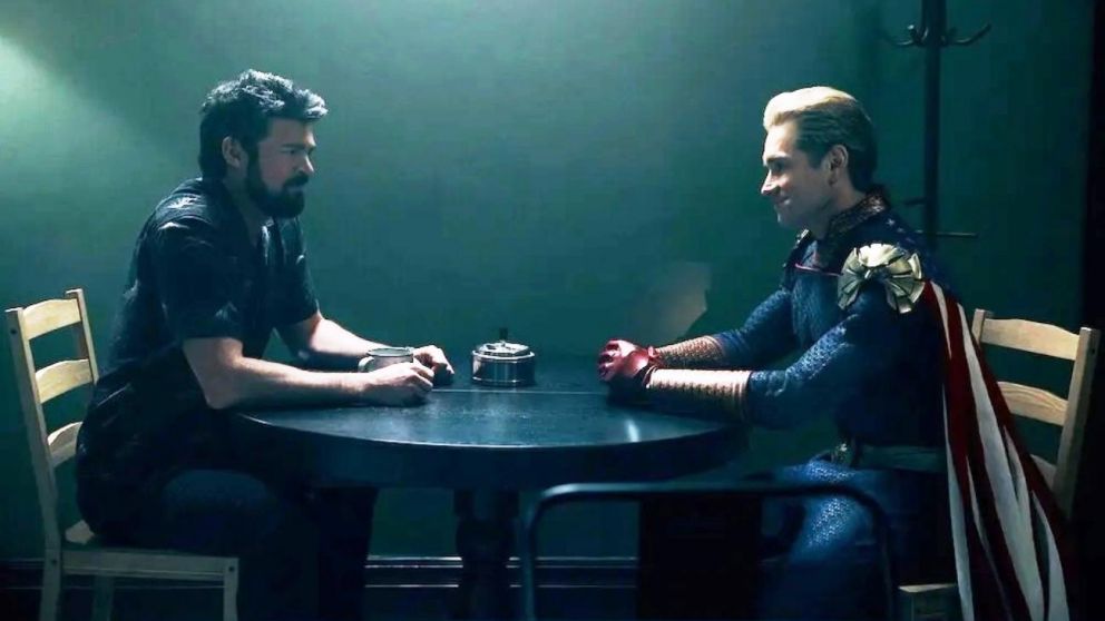 Butcher y Homelander: el duelo promete ser épico.