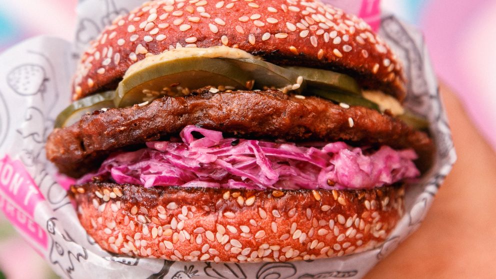 Las hamburguesas veganas están entre las tendencias