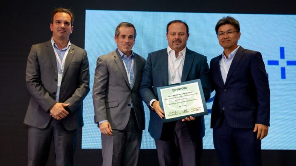 Mirgor fue elegido entre 90 proveedores locales de Toyota