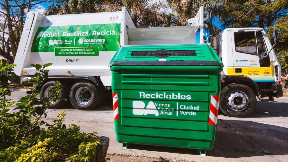 Día Mundial del Reciclaje: En la Ciudad el 50% de los vecinos separa la basura