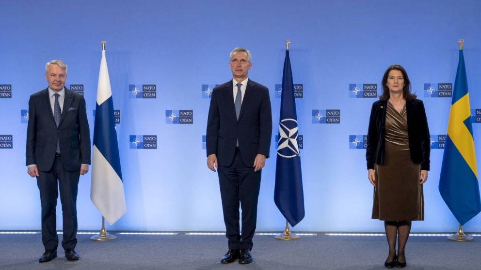 Finlandia y Suecia dan los primeros pasos para integrarse a la OTAN