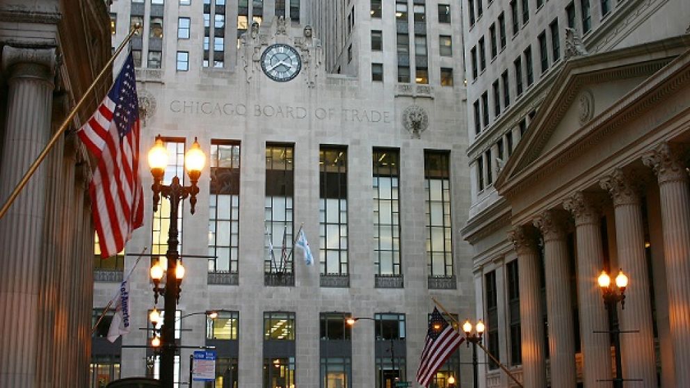 Soja y ma�z, con altibajos en las pizarras norteamericanas