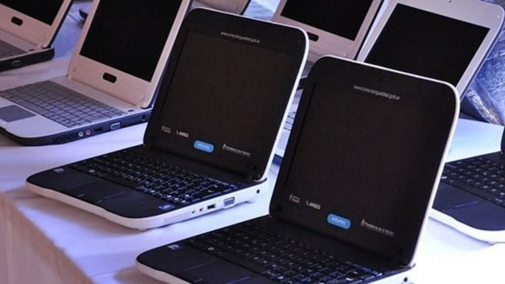 Computadoras gratis del programa Conectar Igualdad
