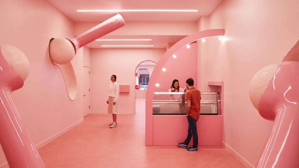 Helados y selfies en cada salón del Museum of Ice Cream