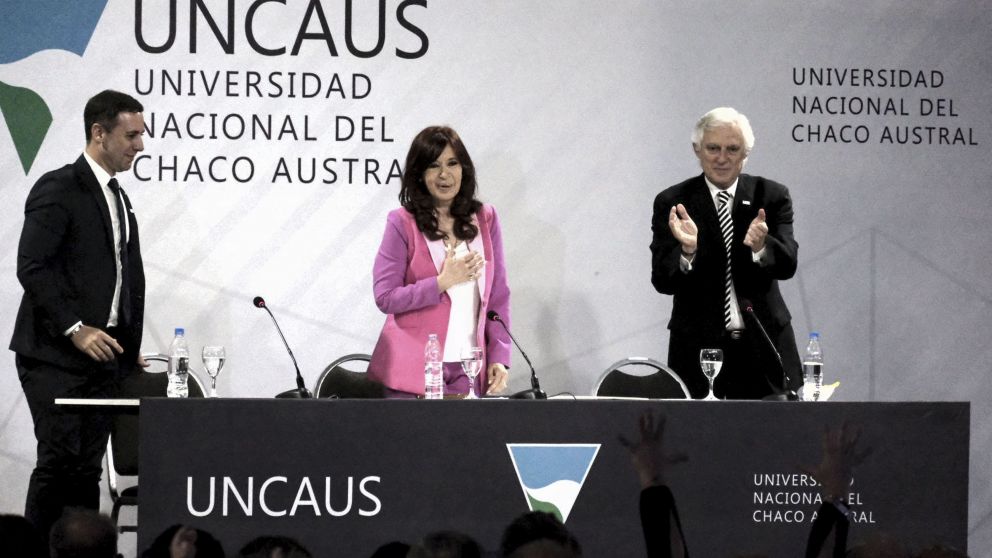 Cristina Kirchner: "No hay pelea, hay debate de ideas"