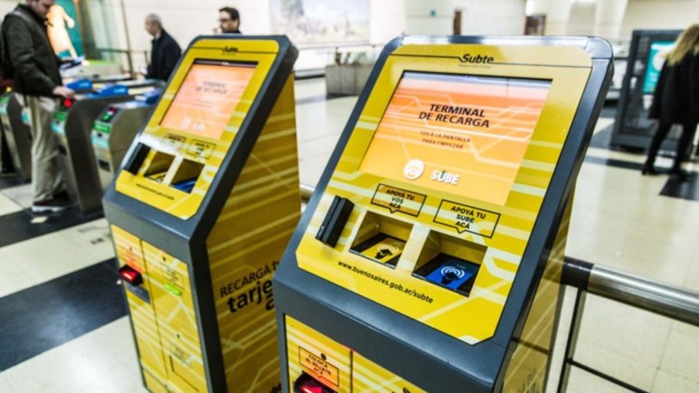 No se puede cargar la SUBE en el subte