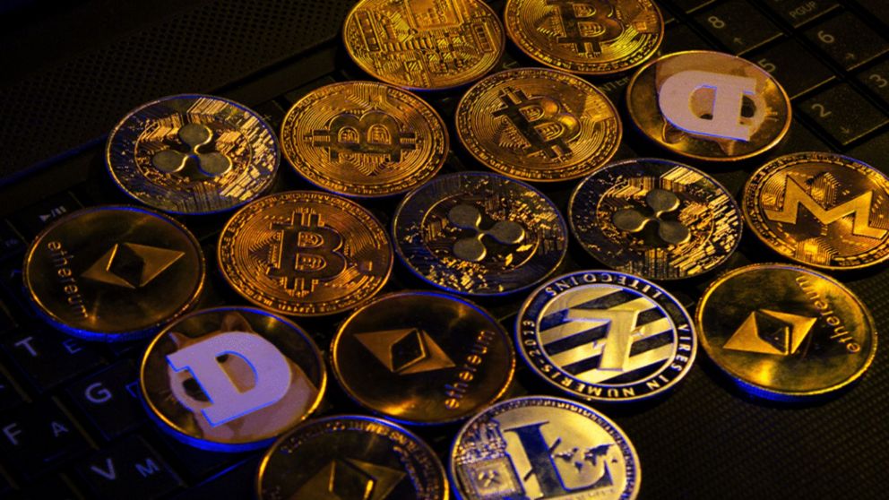 Criptomonedas en el mercado mundial 