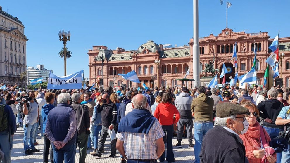 Domínguez dijo que mantendrá el diálogo con la Mesa de Enlace, que no se movilizó