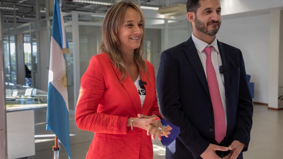 Galmarini y Tombolini trabajan en una agenda tecnológica conjunta entre AySA y ARSAT