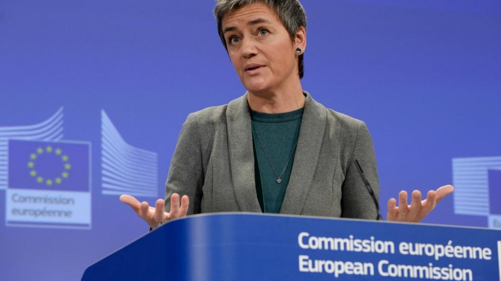 Margrethe Vestager dijo que se trata de un "paso importante" para "mitigar el impacto de la guerra de (el presidente ruso, Vladimir) Putin contra Ucrania".