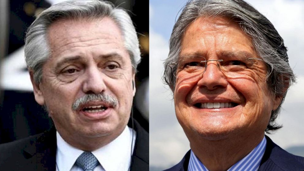 El presidente de Ecuador arribará el domingo a la Argentina y el lunes se reunirá con Alberto Fernández