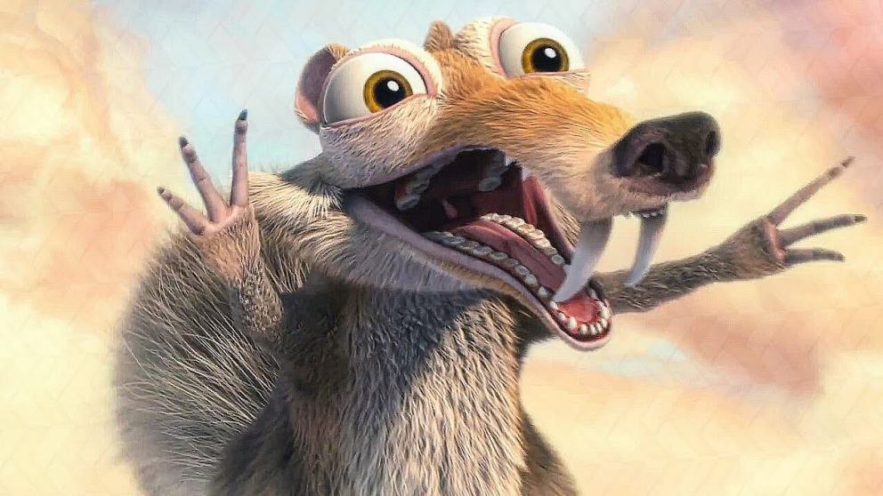 Scrat se quedó con su preciada bellota