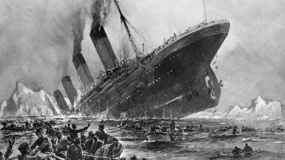 Más de 1.500 tripulantes murieron en el hundimiento del Titanic