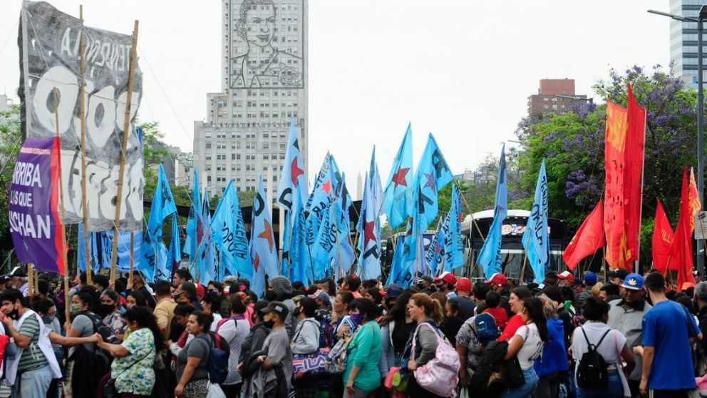 Sin acuerdo con el Gobierno, las organizaciones sociales de izquierda volverán a movilizarse el miércoles