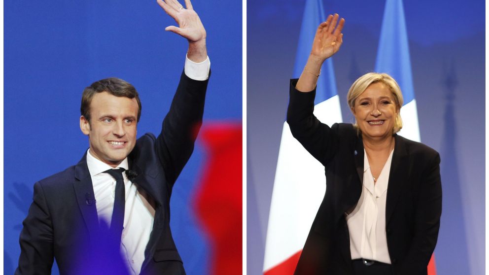 Macron y Le Pen disputarán el ballotage el próximo 24 de abril