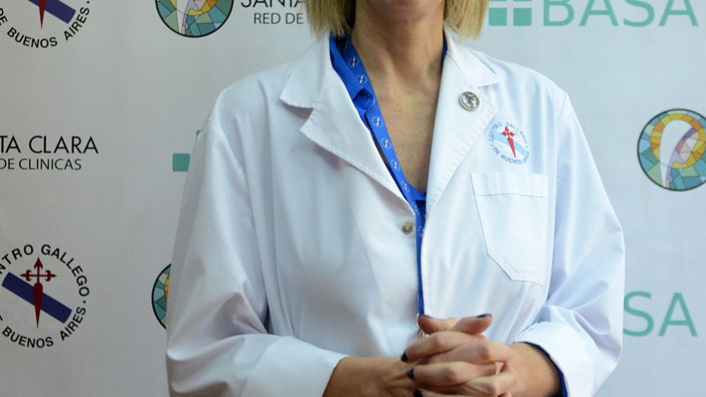 La directora General de Red BASA, la médica cirujana Alicia Canga