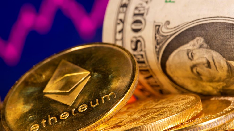 Ether y dólar