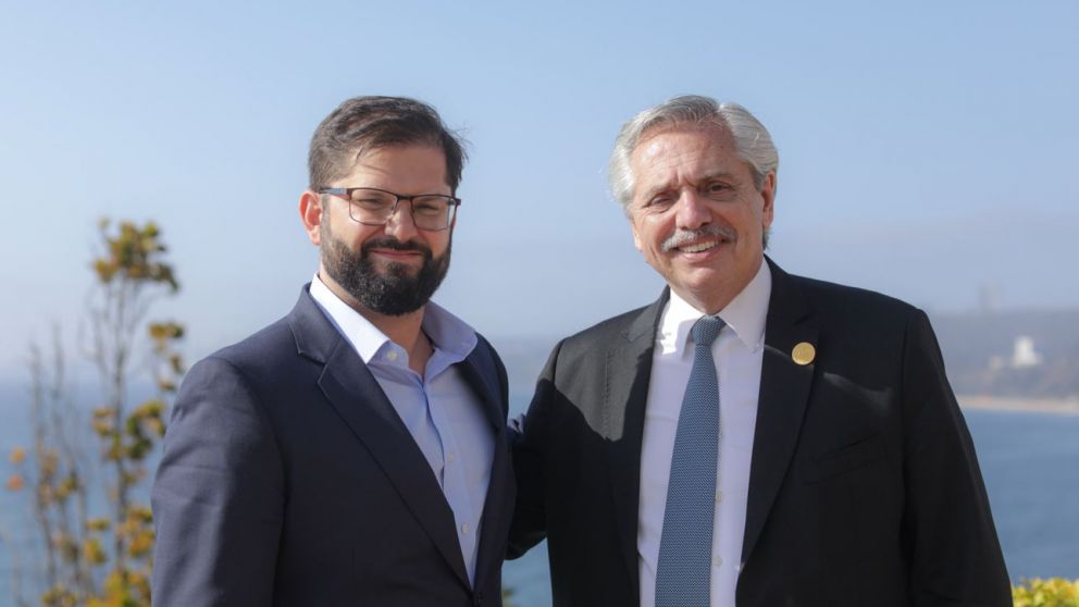 Alberto mantuvo su primera reunión bilateral con Boric en Viña del Mar