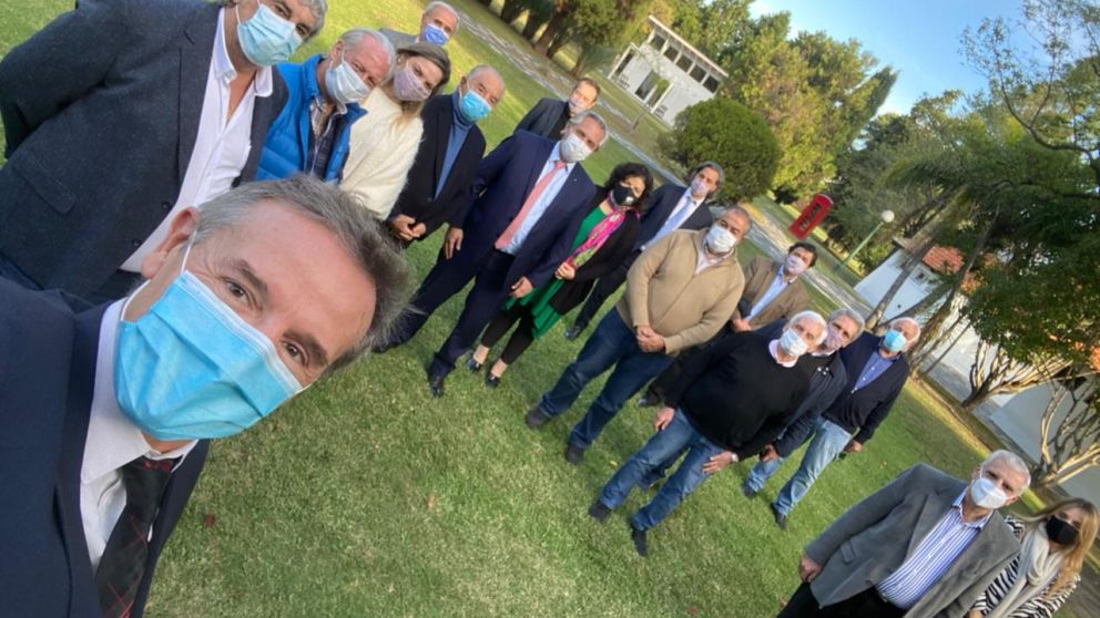 La CGT en una de sus visitas a la quinta de Olivos, esta tarde fueron "locales" en Sanidad