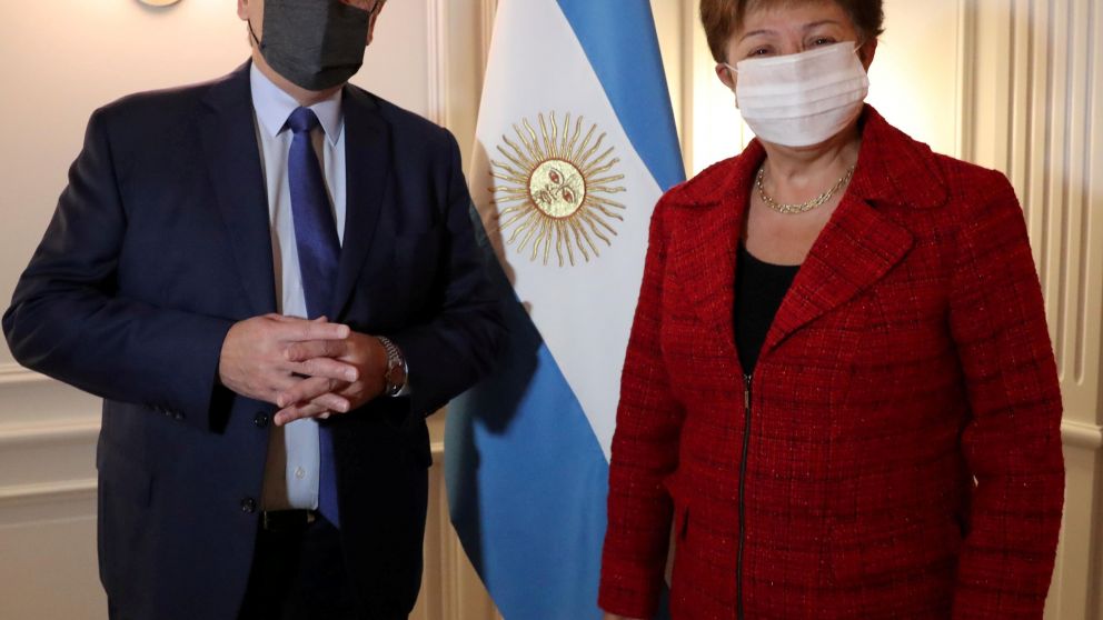 Fernández y Georgieva conversaron el martes pasado sobre la importancia del acuerdo