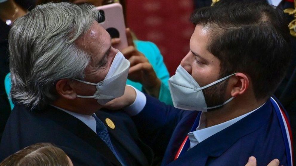 Alberto Fernández en la asunción de Gabriel Boric: "Argentina y Chile tienen un vínculo indisoluble"