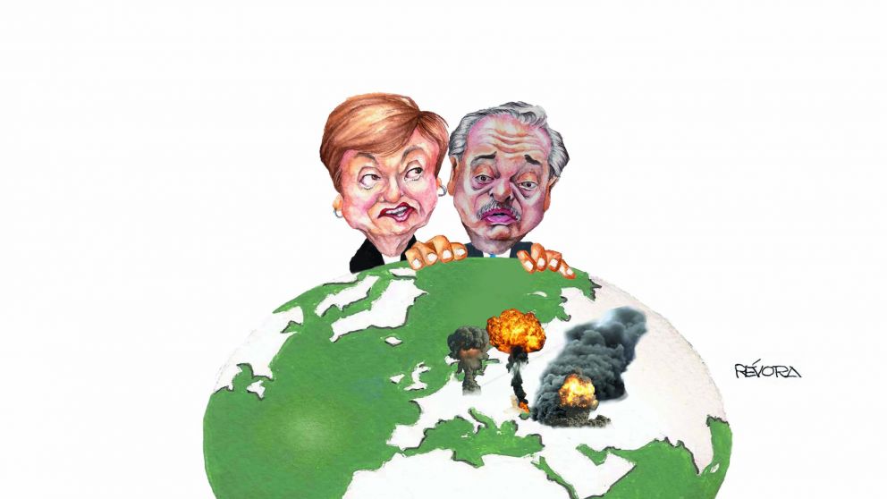 El acuerdo con el FMI, entre las primeras víctimas de la guerra