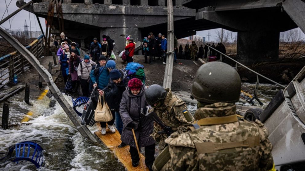 Hay más de dos millones de refugiados ucranianos por el conflicto bélico