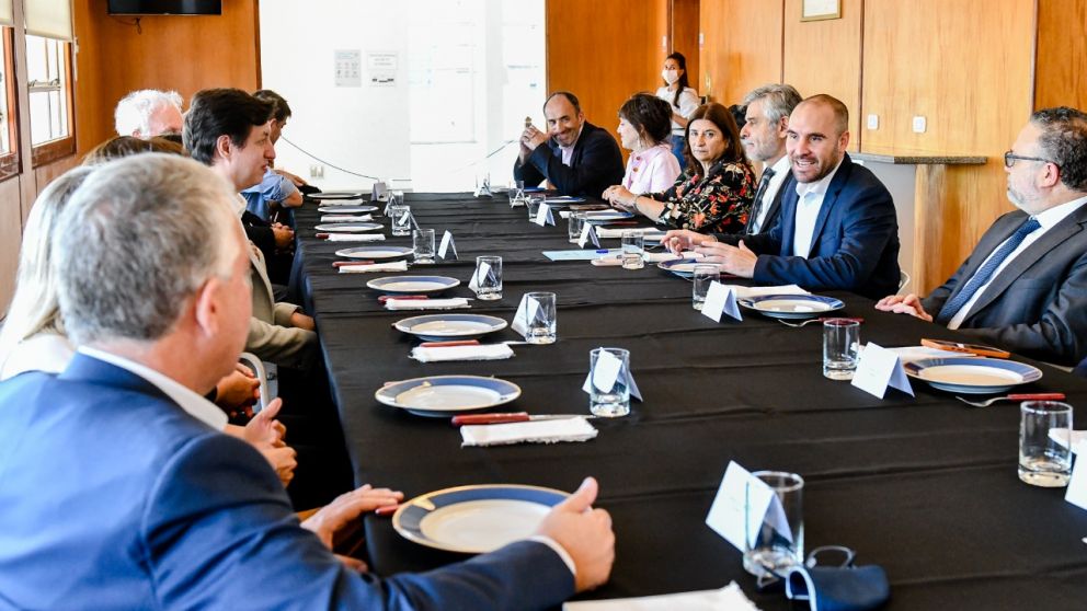 La reunión se realizó en el Palacio de Hacienda nacional
