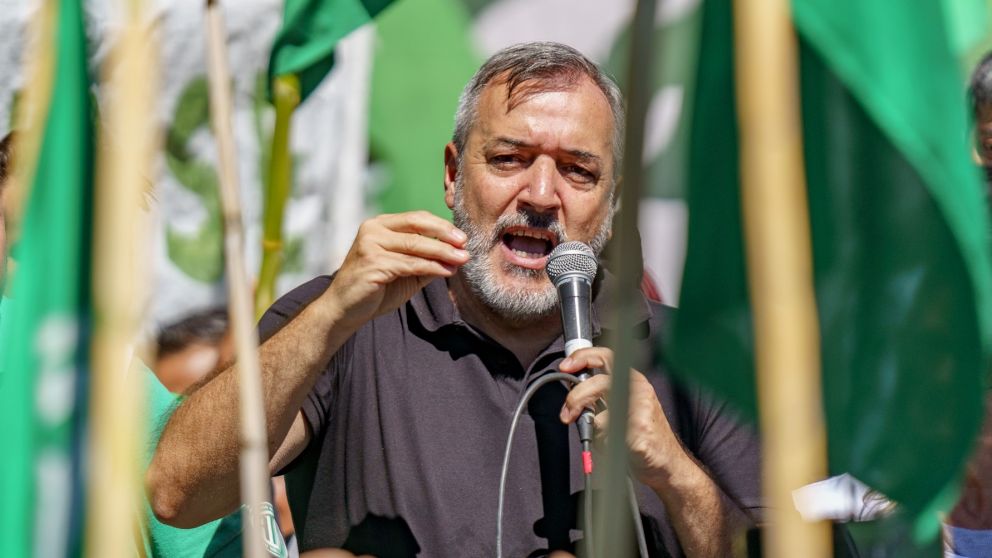 “Ahora se entienden las reuniones que la CGT mantuvo con el FMI. Están subordinados", dijo Aguiar