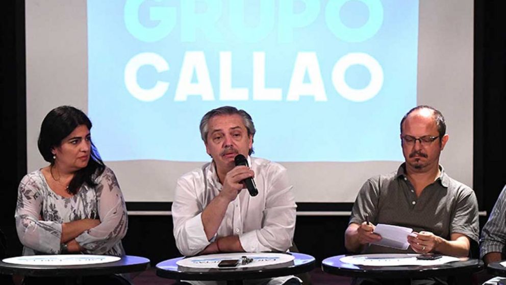 El Grupo Callao es el espacio de referencia de Alberto Fernández