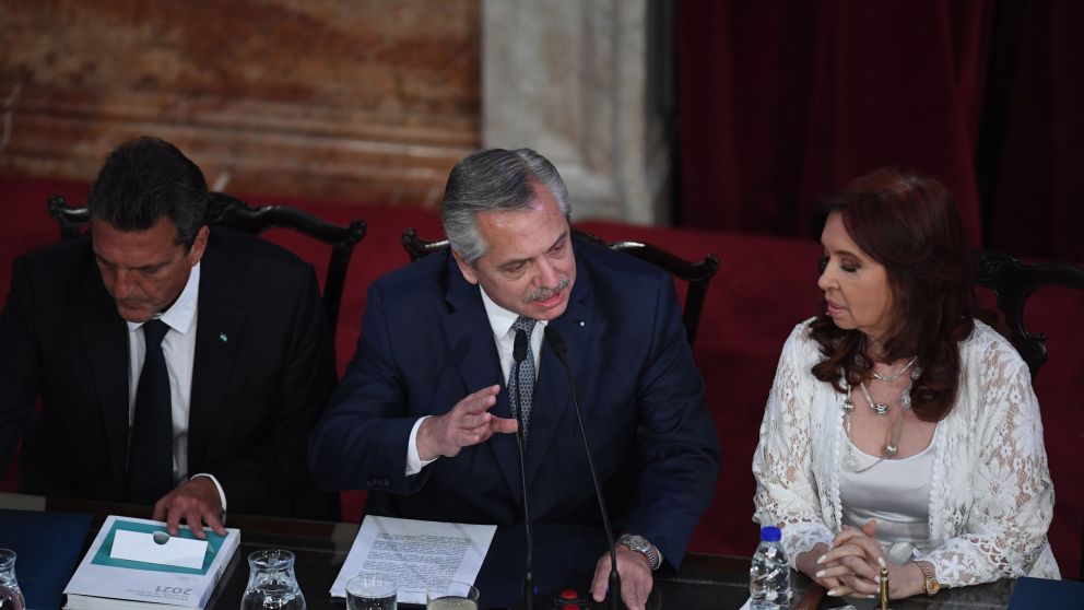 Alberto Fernández insitió hoy con los problemas del Poder Judicial
