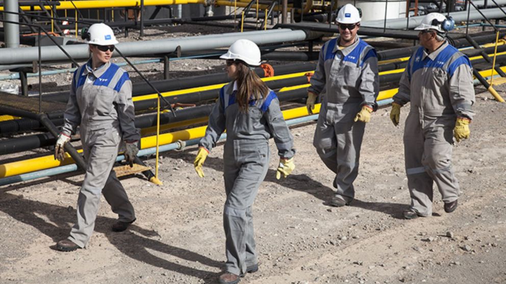 Trabajos en YPF
