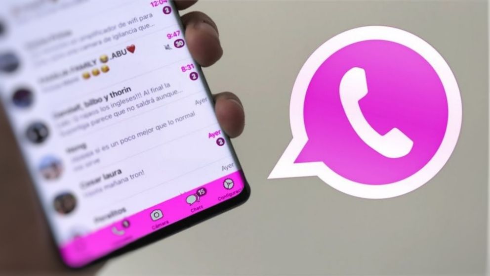WhatsApp rosa ¿Cómo cambiar el color verde?
