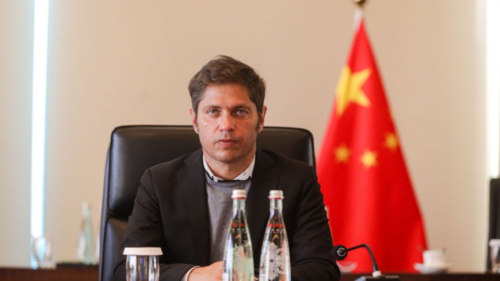 El Gobernador bonaerense en la gira presidencial por China