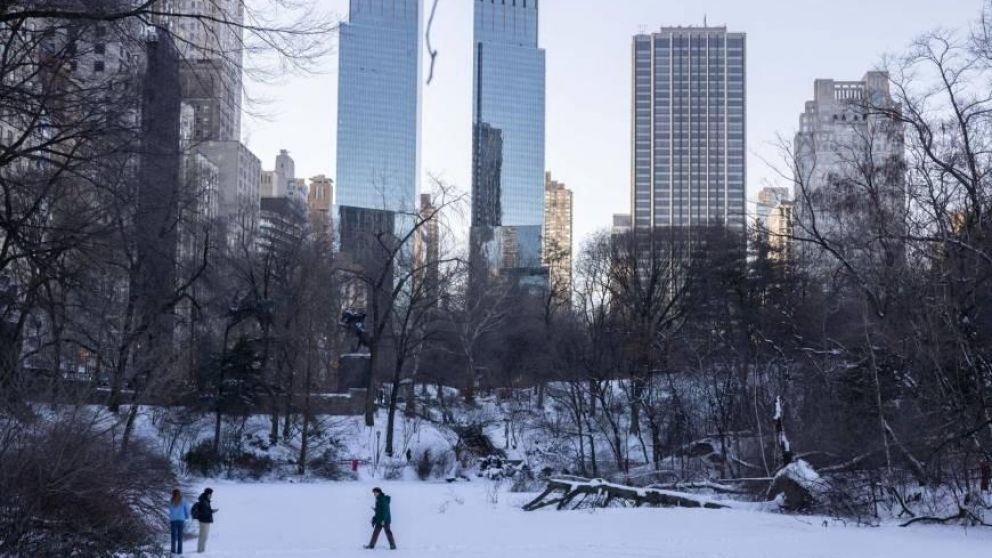 Nueva York fue una de las más afectadas por el temporal en Estados Unidos