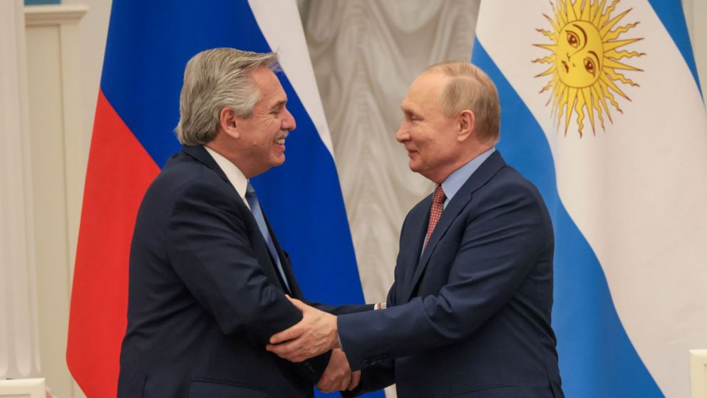 Alberto Fernández se reunió a solas con Putin durante unas tres horas