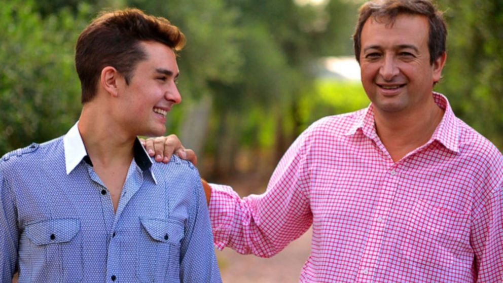 Sharbel y Matías Morcos, dueño y enólogo de Aleph Wine Co