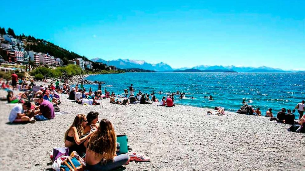 San Carlos de Bariloche, también elegida en verano