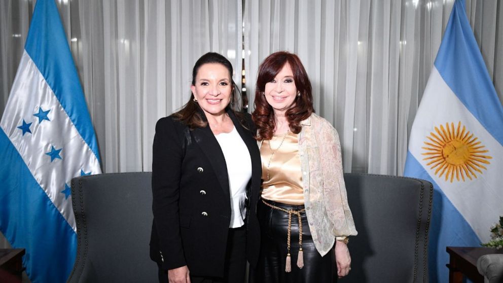 Xiomara Castro y Cristina Kirchner