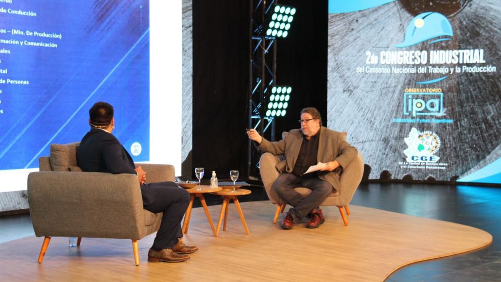 Claudio Lozano, del BNA, en el Congreso del IPA