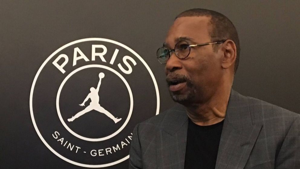 Larry Miller lanz� la marca Jordan al PSG y el mundo