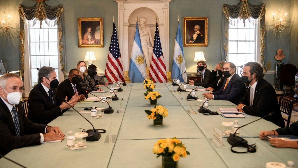 Reunión con funcionarios de EEUU