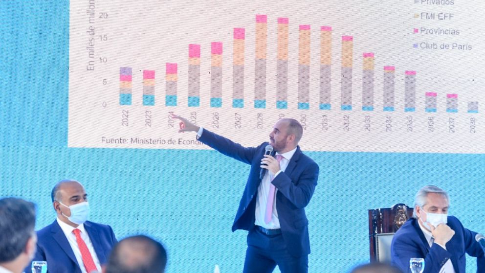 La Argentina puede aspirar a "un acuerdo bueno en términos relativos", dijo Guzmán