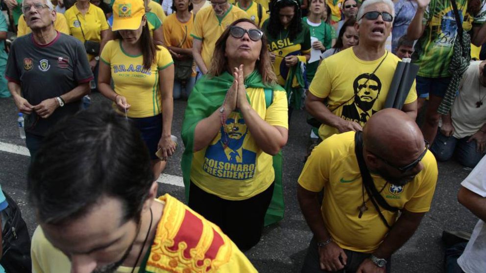 El denominado "voto evangélico" representa un tercio del electorado en el mayor país de América del Sur
