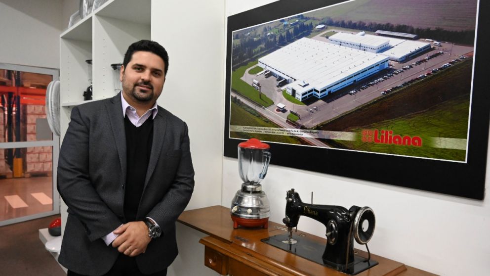Leandro Jacobson, socio gerente de Liliana Electrodomésticos, un industrial de raza