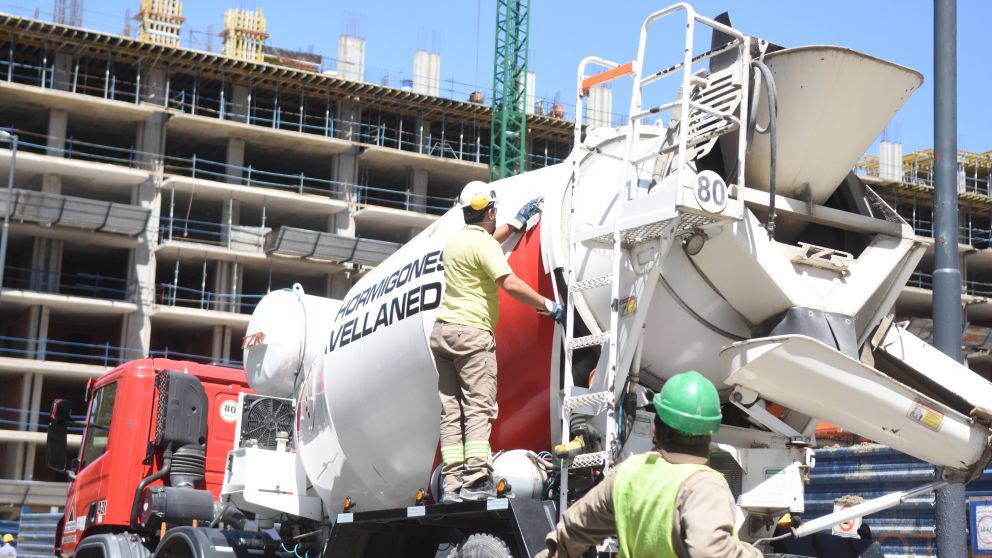 Las obras no debieron parar por la suba de contagios