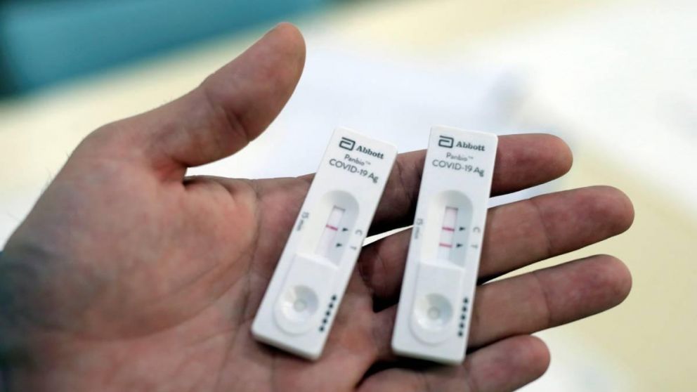 Los test domiciliarios tienen un nivel de sensibilidad del 96,8%