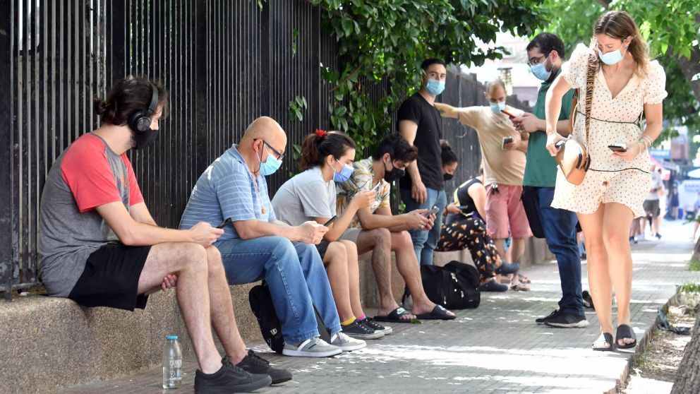 Testeos en el último día del año en la ciudad de Buenos Aires