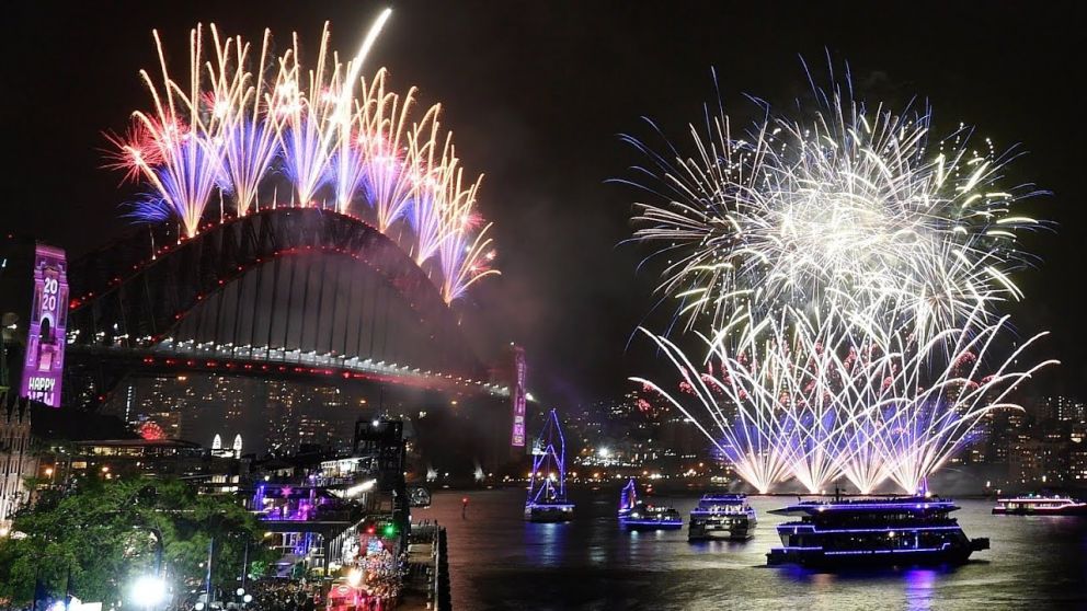 Argentina recibirá el Año Nuevo 17 horas después que los dos primeros países