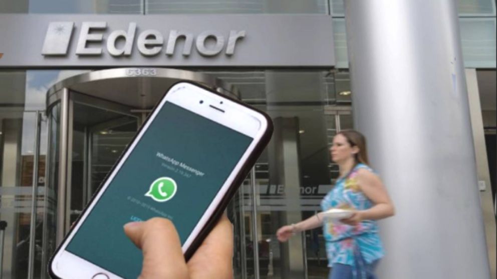 El cambio de titularidad de Edenor se podrá realizar enviando un mensaje desde Whatsapp a la empresa